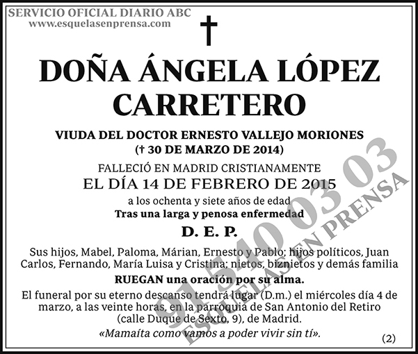 Ángela López Carretero